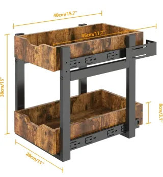 Organizador Deslizante Cocina Baño Muebles