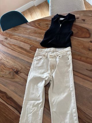 Lote Ropa Adolescente: Jeans, tops, chaleco..