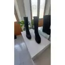 Stivali in pelle neri