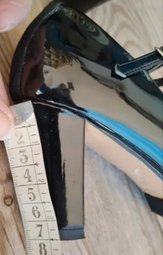 Zapatos pulsera charol negro Marypaz T.35