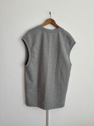 Chaleco Bershka Gris Talla M