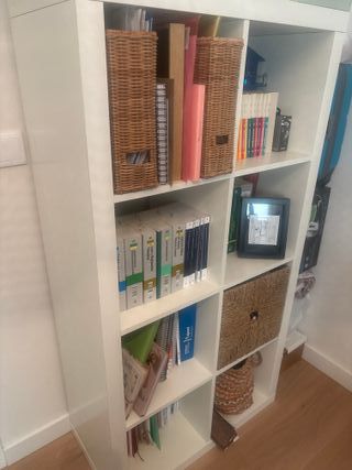 Estantería Ikea Blanca Madera