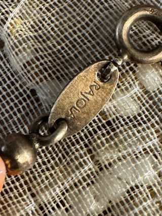 Collana corallo rosa con chiusura argento