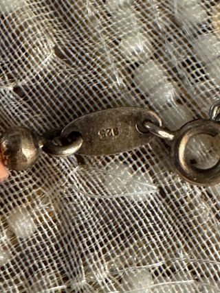 Collana corallo rosa con chiusura argento