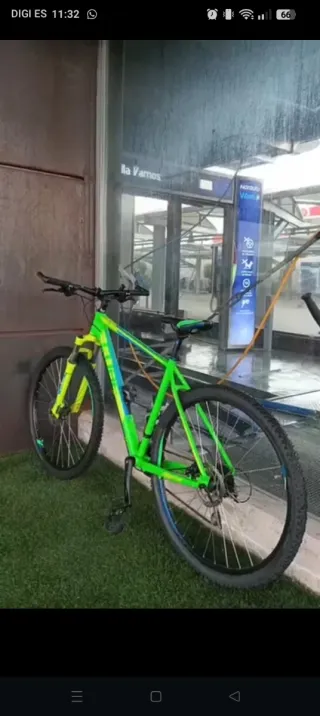Bicicleta MTB 28 Verde Cube (leer bien)