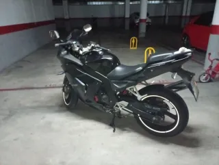 Moto Dailym Roadwin Negra Deportiva