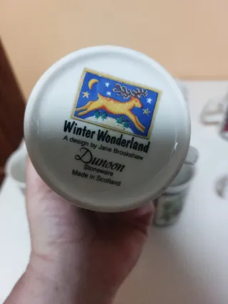 Tazas Navideñas Porcelana