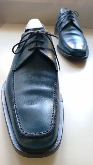 Scarpe Bally Pelle Blu