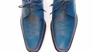 Scarpe Bally Pelle Blu