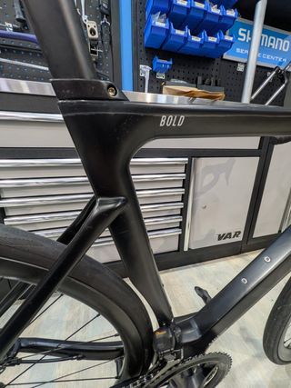 Cuadro y Horquilla Conor WRC Bold Carbono Talla M