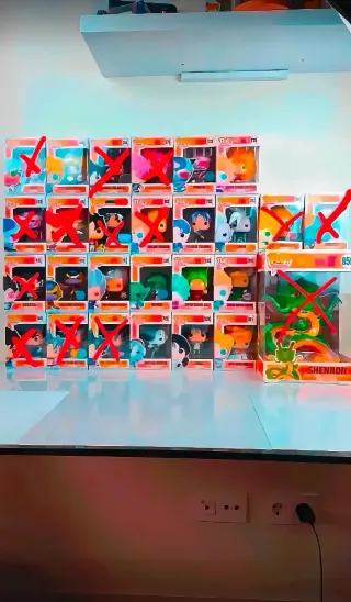 Lote 13 Funkos Dragon Ball