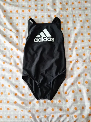Bañador niña Adidas negro