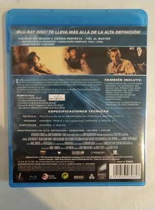 Black Hawk Derribado Blu-ray 2 discos LEER