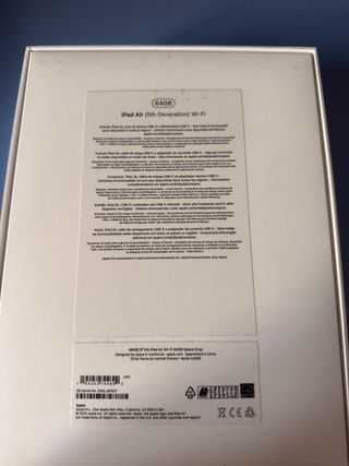 Ipad air 5ª Gen (M1) + apple pencil 2 + 2 cover