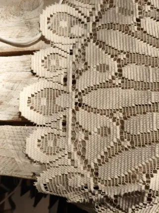 Mantelito vintage encaje centro mesa