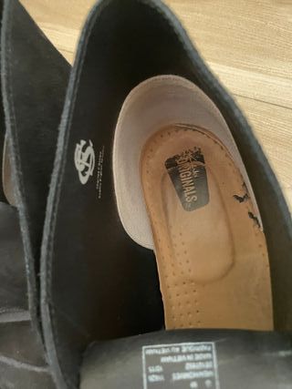 Scarpe Clarks uomo nere scamosciate