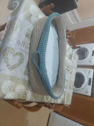 Capacho bebé tejido a mano