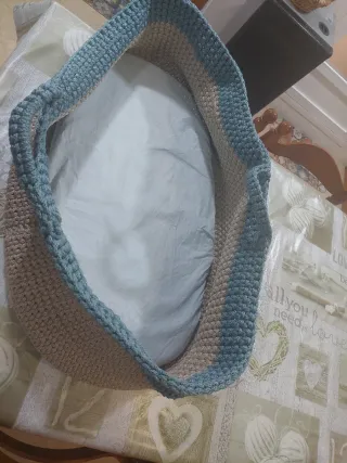 Capacho bebé tejido a mano