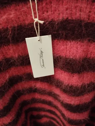 Jersey American Vintage Rayas Rojo