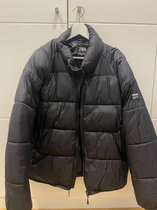 Chaqueta Zara acolchada negra hombre