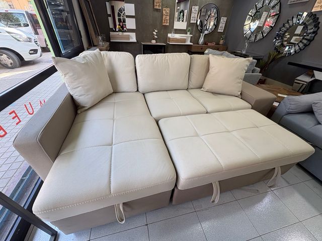 Sofá Cama Stacy Beige