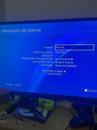 PS4 Slim 500GB + Disco Hen +Juegos + Caja + Mando.