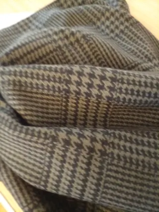 Falda Loewe cuadros marrón y gris