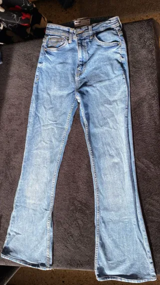 Pack 2 Pantalones Vaqueros Mujer Bershka