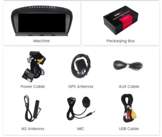 Pantalla Android BMW E60 E61 E90 E91