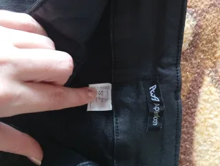 Pantalón efecto piel mujer talla S