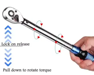 Llave dinamométrica 5-60 Nm 3/8 CrV