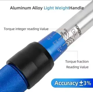 Llave dinamométrica 5-60 Nm 3/8 CrV