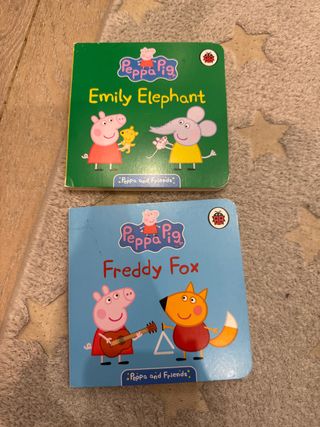 Libros sencillos de Peppa Pig en inglés