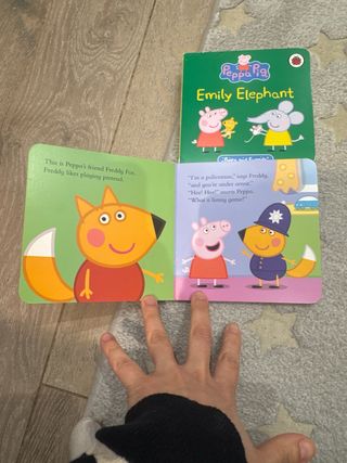 Libros sencillos de Peppa Pig en inglés
