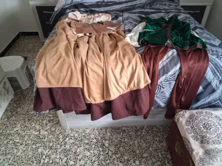 Trajes campesina y campesino