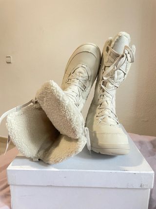 Botas de nieve Quechua mujer beige