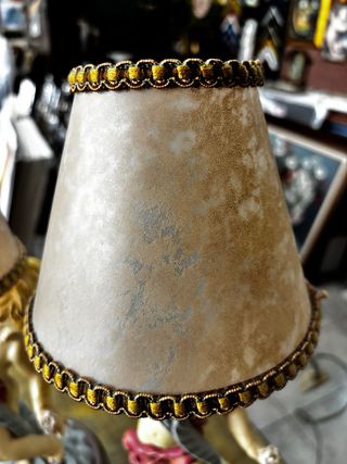 Lámparas de mesa con figura de ángel (2 unidades)