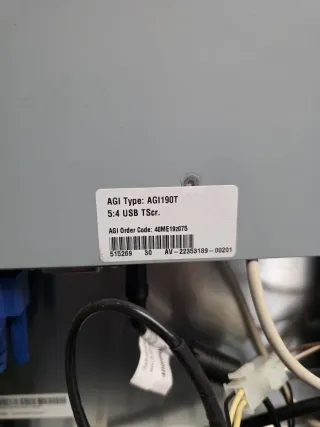 Pantalla Tactil Novomatic