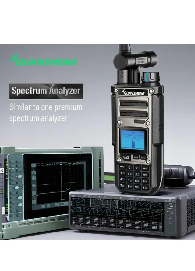 Quansheng TK-11(8) 10W VHF/UHF Walkie Talkie.