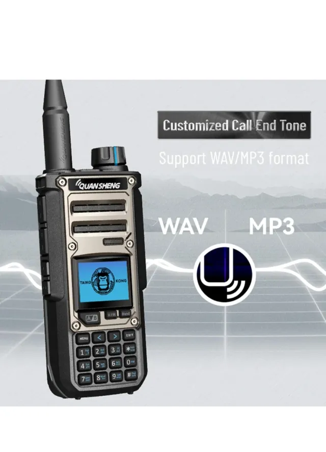 Quansheng TK-11(8) 10W VHF/UHF Walkie Talkie.