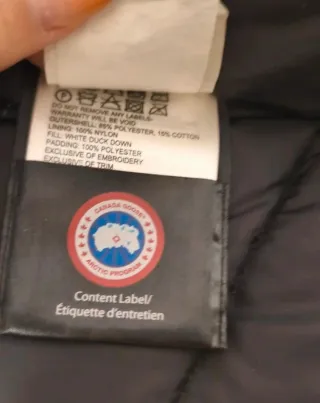 Abrigo Canada Goose Negro