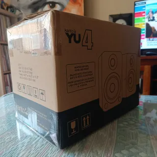 Altavoces Kanto YU4 Activos Madera walnut