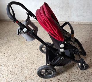 Carro Bugaboo Cameleon 3 Rojo + Capazo