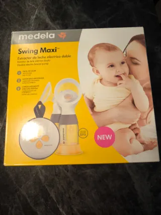 Sacaleches Medela Swing Maxi Doble Eléctrico
