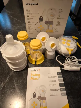 Sacaleches Medela Swing Maxi Doble Eléctrico