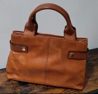 Borsa vintage pelle anni 60/70