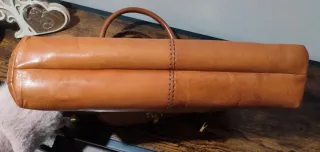 Borsa vintage pelle anni 60/70