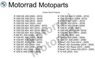 Protector Cardán Tope Anticaída motos BMW