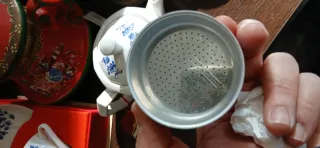 Set Caffè Ceramica & Metallo