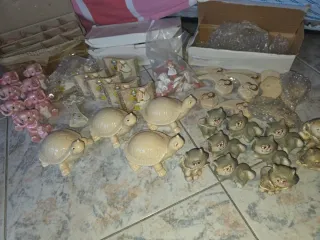 Bomboniere circa 80 pezzi 15 euro